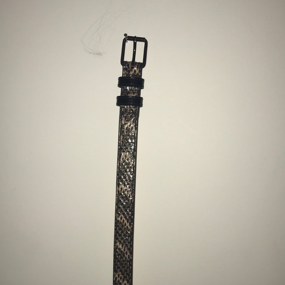 Philip Lim snake print belt